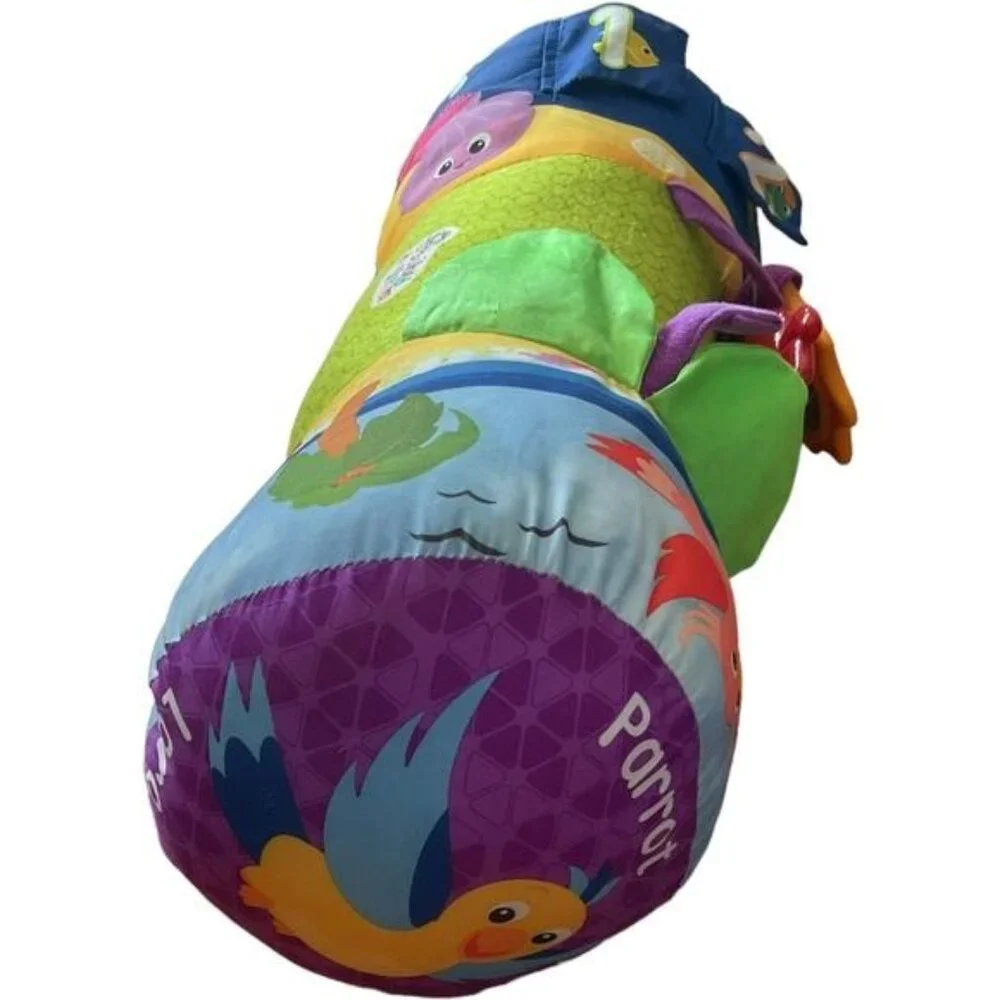 Baby Einstein Activity Pillow Crib Comfort Reed Plush Sealife Sea Life Stuffed